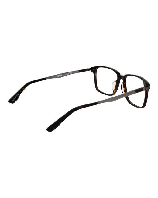 Spy Black Brown Plastic Glasses (frames) for men