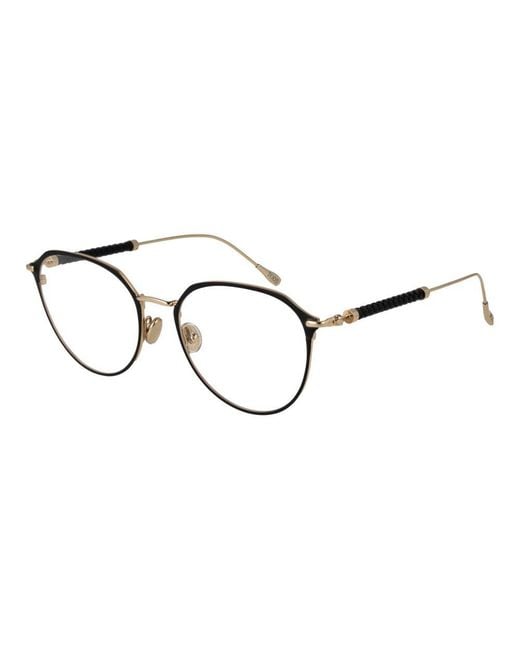 Tod's Brown Black Metal Glasses (frames)