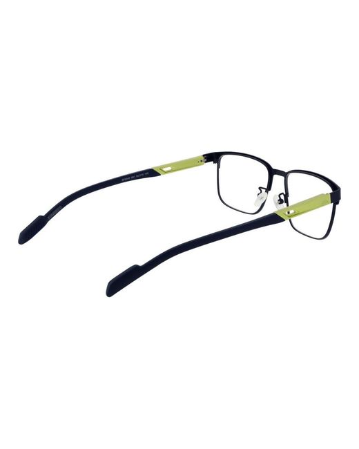Adidas Brown Blue Metal Glasses (frames) for men