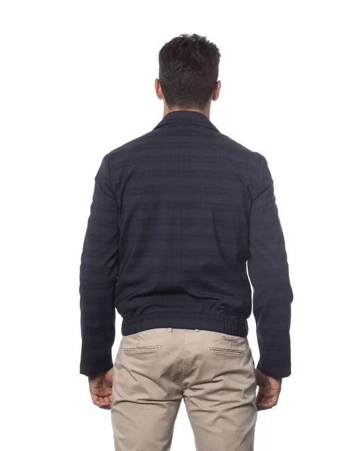 Verri Blue Wool Jacket for men