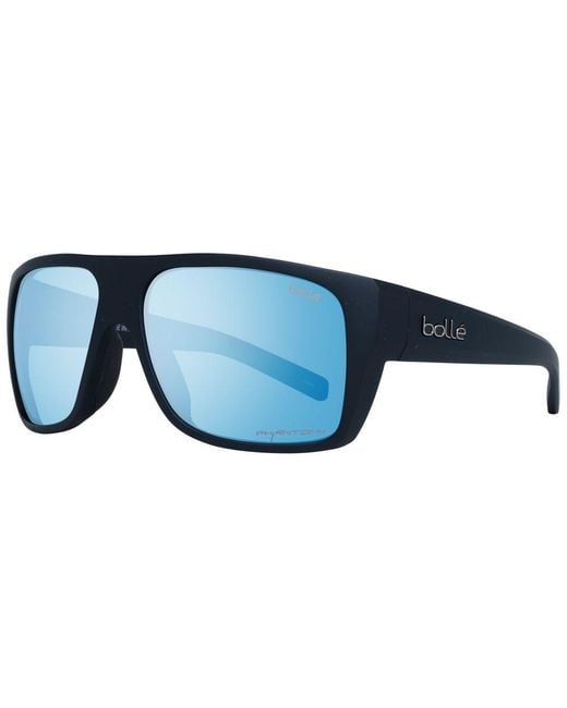 Bolle Blue Black Plastic Sunglasses