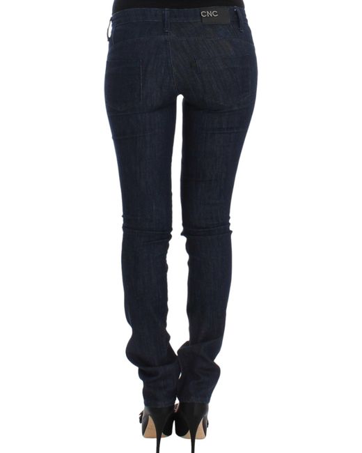 CoSTUME NATIONAL Skinny Leg Jeans Blue Sig12552