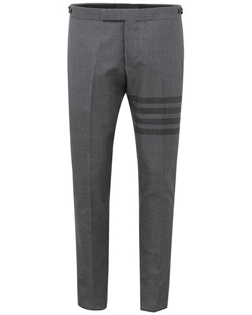Thom Browne Gray Tailored Trousers for men