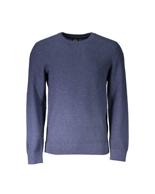 Dockers Blue Cotton Sweater for men