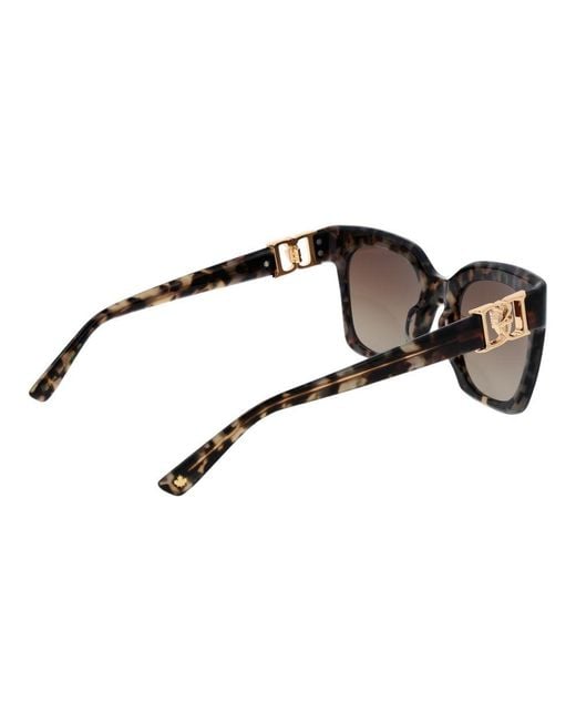 DSquared² Brown Multicolor Acetate Sunglasses