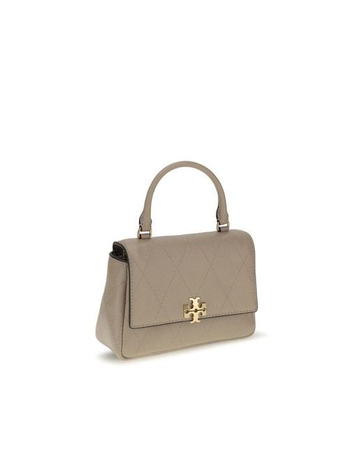 Tory Burch Natural Beige Calf Leather Bos Taurus Wallet
