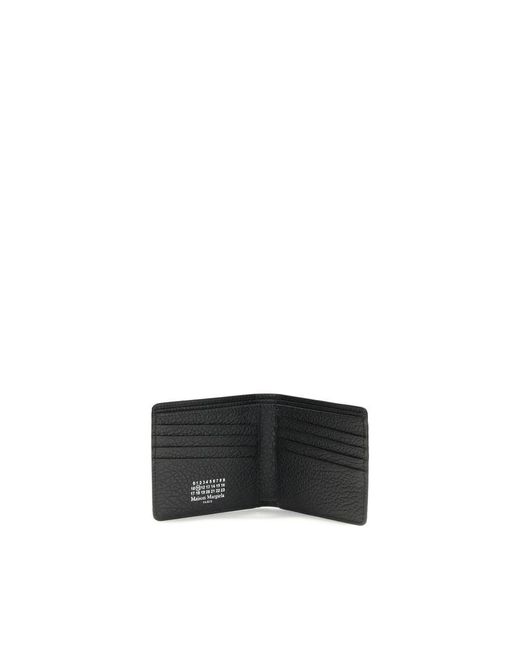 Maison Margiela Black Calf Leather Bos Taurus Wallet