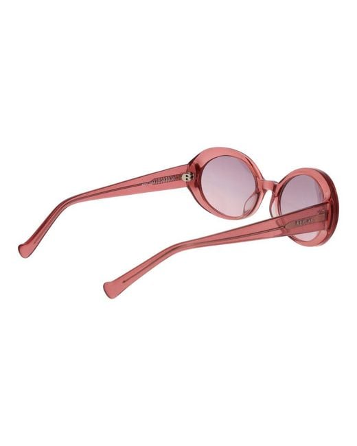 Replay Pink Acetate Sunglasses