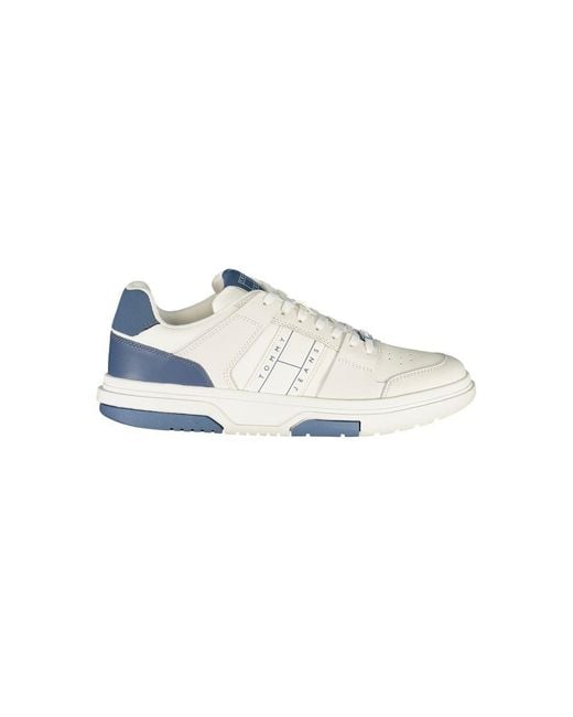 Tommy Hilfiger White Leather Sneaker for men