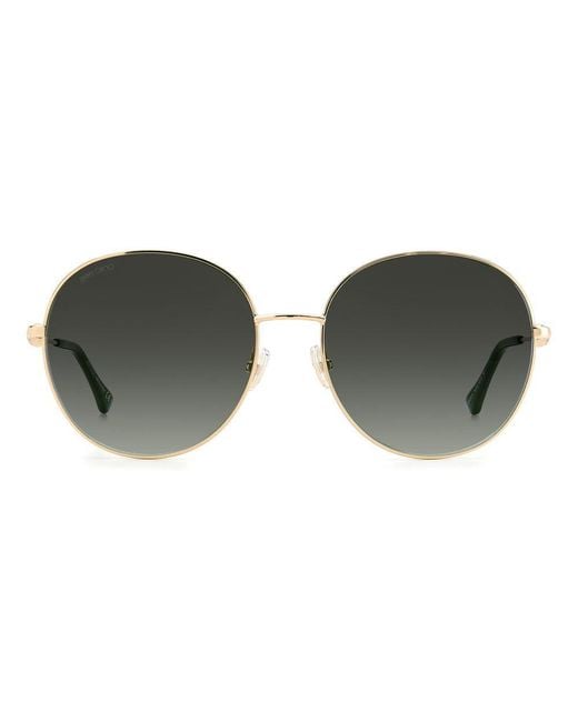 Jimmy Choo Metallic Bicolor Stainless Steel Sunglasses