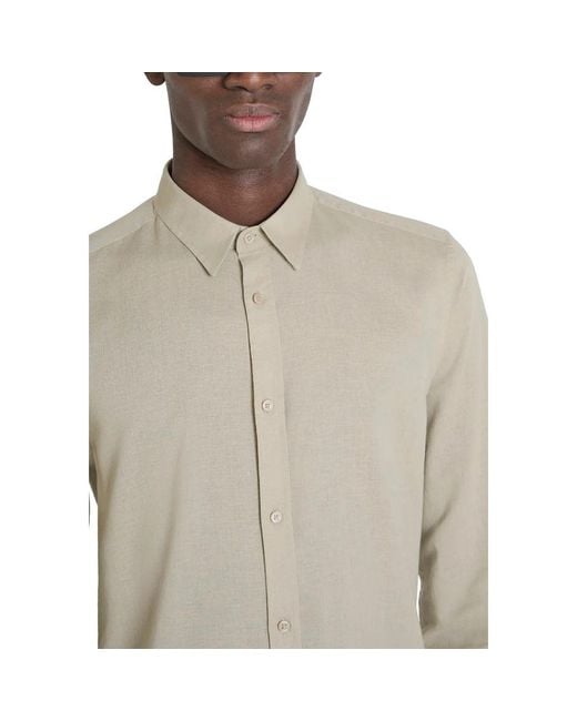 Antony Morato Natural Cotton Shirt for men