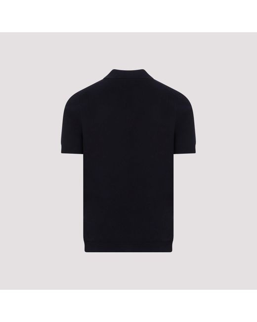 Dunhill Black Dunhi Textured Cotton Poo for men