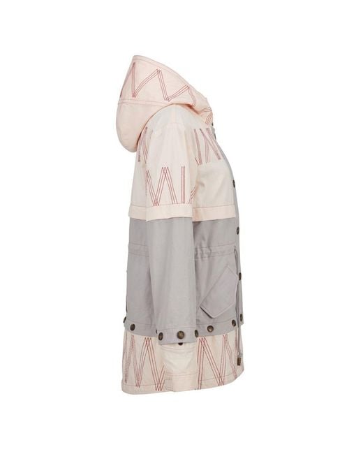 MR & MRS Gray Pink Cotton Jacket