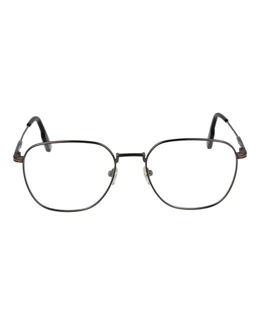 Zegna Metallic Titanium Glasses (Frames) for men