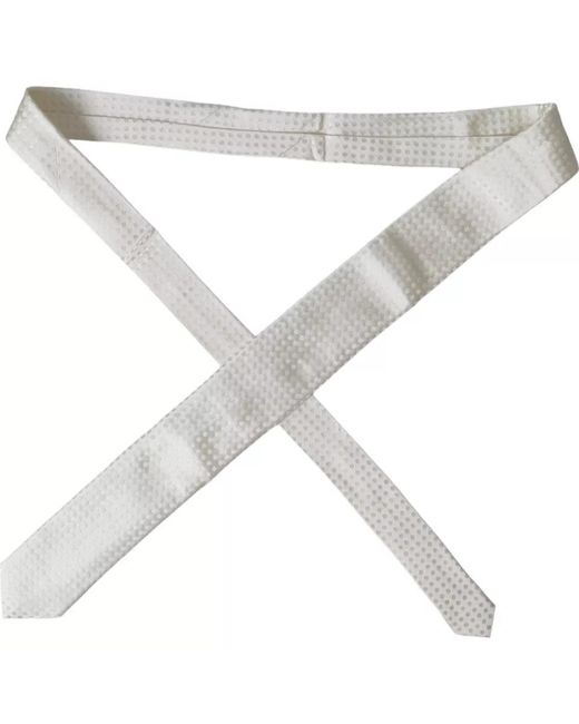 Dolce & Gabbana Natural Polka Dot Necktie for men