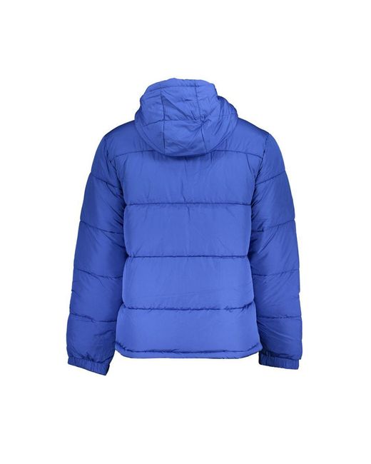 Fila Blue Polyester Jacket for men