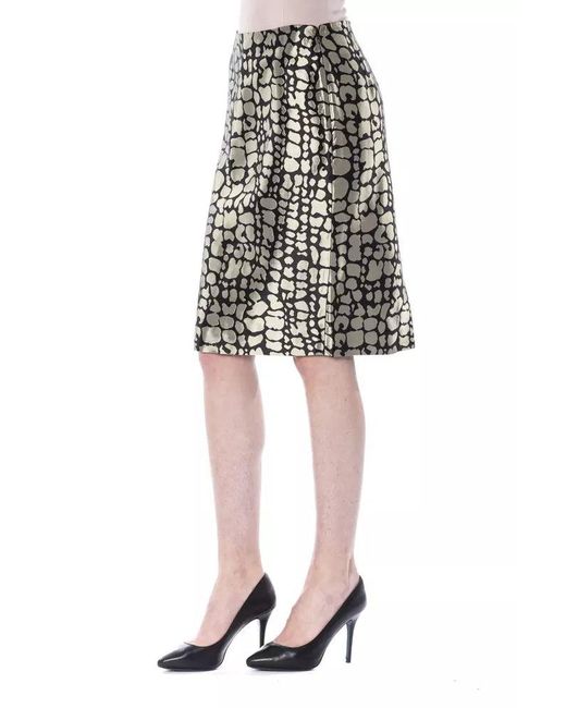 Byblos Black Byblo Elegant Tube Short Skirt