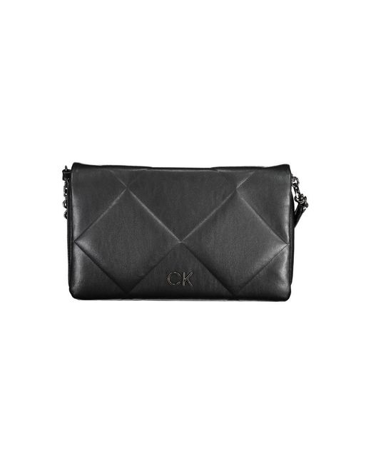 Calvin Klein Black Polyester Shoulder Bag