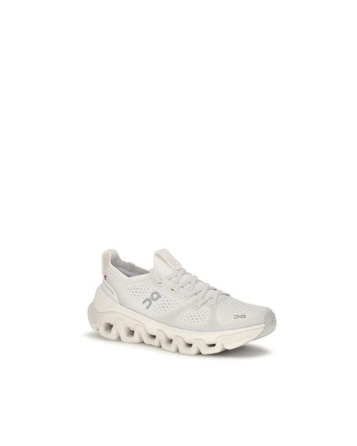 On Shoes White Fabric Athletic Sneakers for men