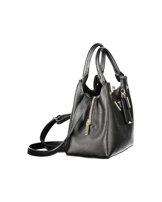 Guess Black Polyurethane Handbag