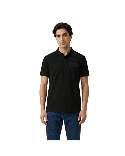 Bikkembergs Black Cotton Polo Shirt for men