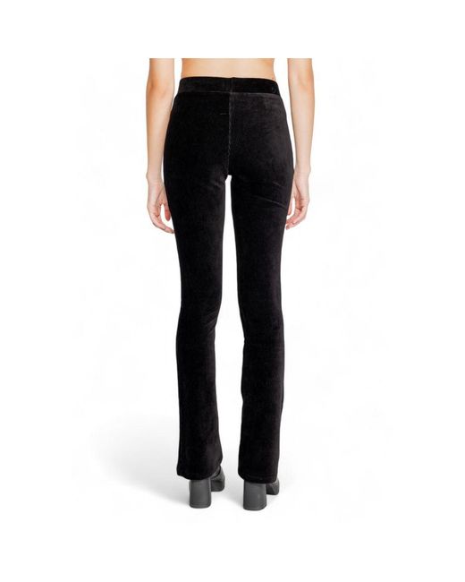Street One Black Cotton Jeans & Pant