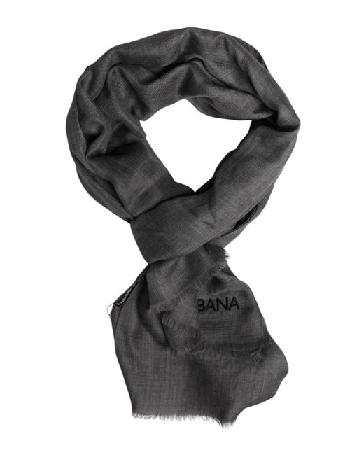 Dolce & Gabbana Black Scarves