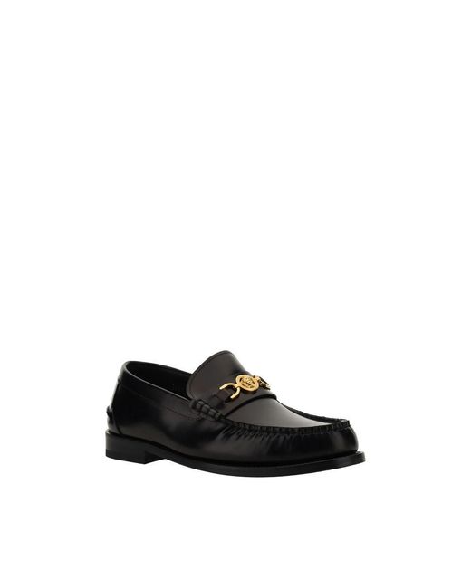 Versace Black Loafers for men
