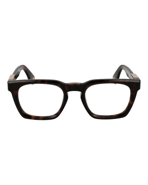 Police Black Brown Cellulose Acetate Glasses (frames) for men