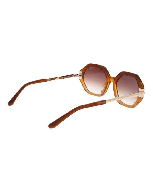 Sandro Brown Acetate Sunglasses