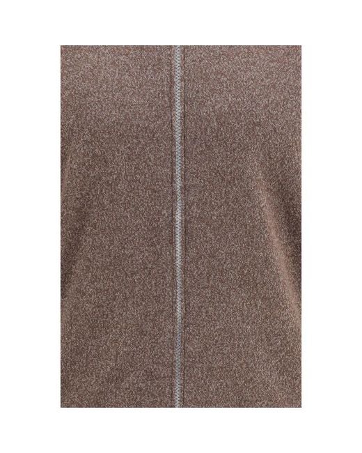 Brunello Cucinelli Brown Cashmere Cardigan for men