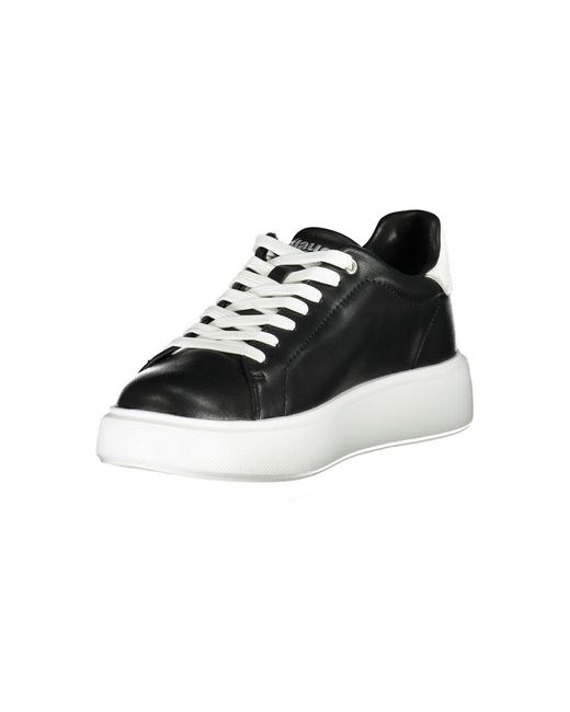 Blauer Black Leather Sneaker