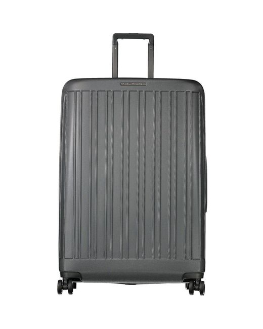 Piquadro Gray Polycarbonate Men Luggage for men