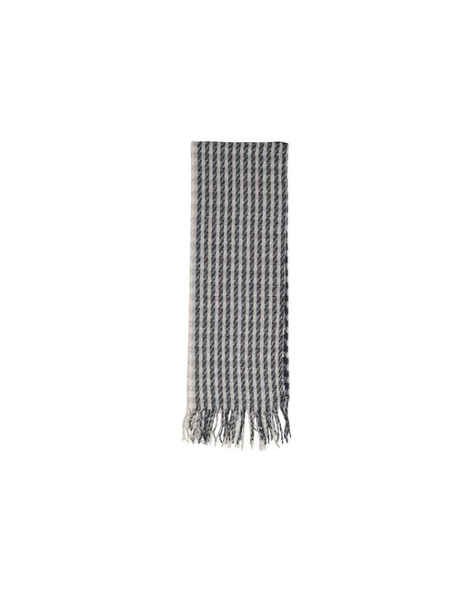 ONLY Multicolor Gray Recycled Polyester Scarf