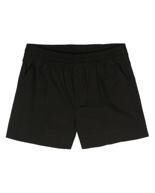P.A.R.O.S.H. Pink Elasticated-Waist Cotton Shorts