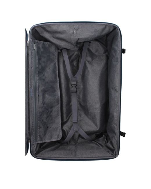 Piquadro Blue Fabric Luggage And Travel for men