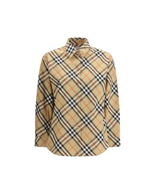 Burberry Metallic Shirts