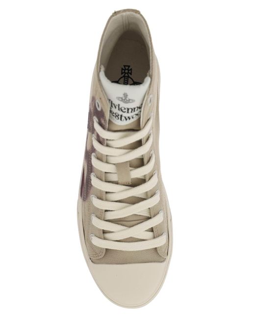 Vivienne Westwood Multicolor Plimsoll High Top Sneakers