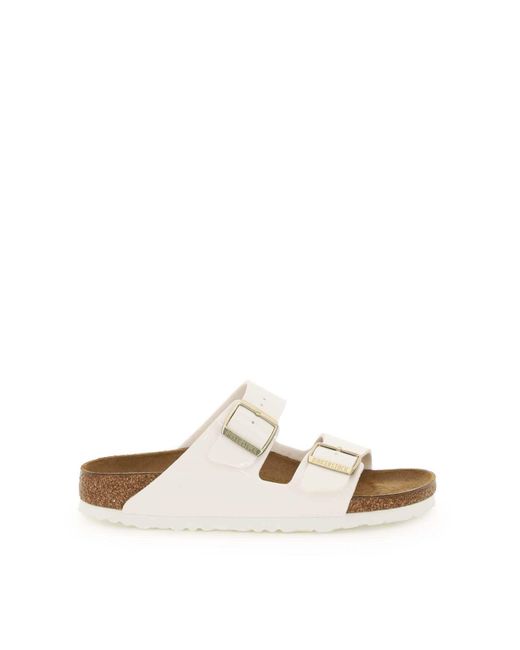 white birkenstocks narrow