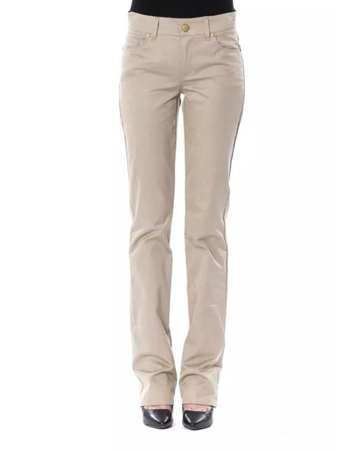 Byblos Natural Elegant Cotton Trousers
