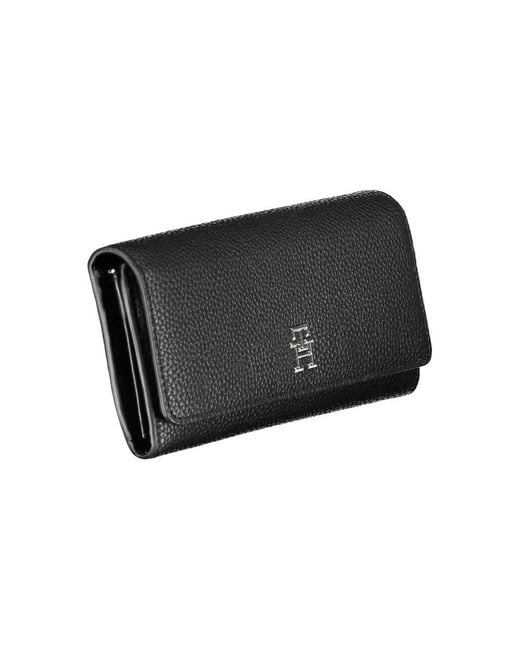 Tommy Hilfiger Black Polyethylene Wallet