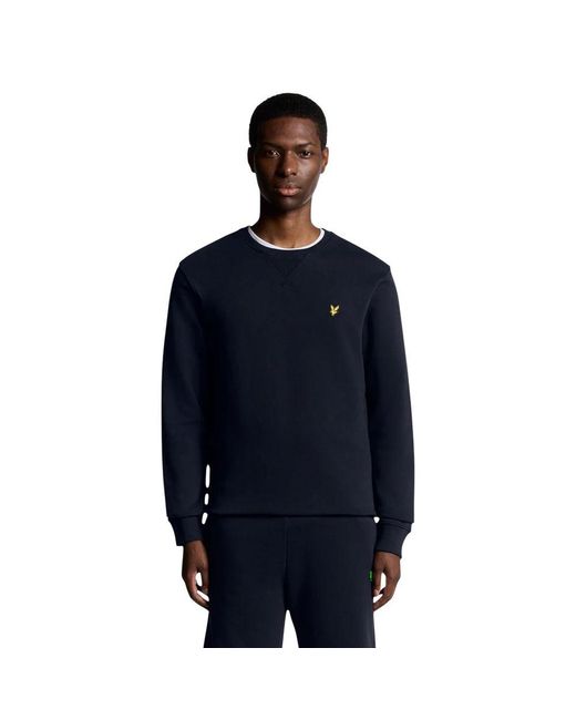 Lyle & Scott Blue Cotton Sweatshirt for men