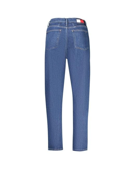 Tommy Hilfiger Blue Blu Cotton Jeans