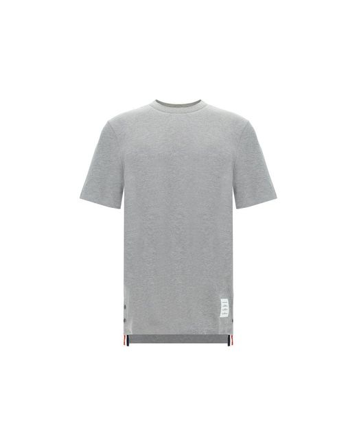 Thom Browne Men's Gray T-shirt