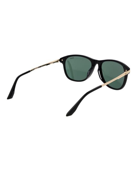 BMW Green Black Acetate Sunglasses for men