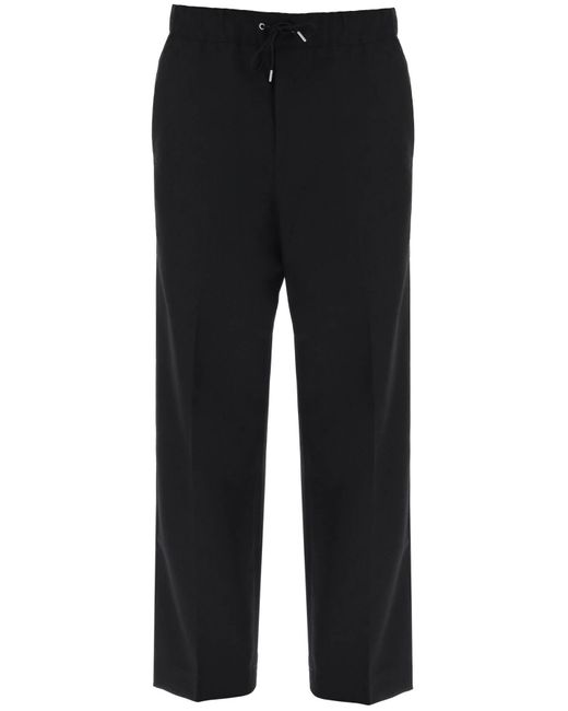 OAMC Black Pants With Elasticated Waistband for men