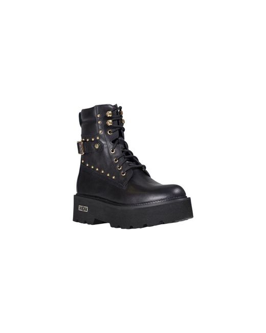 Cult Black Leather Lace