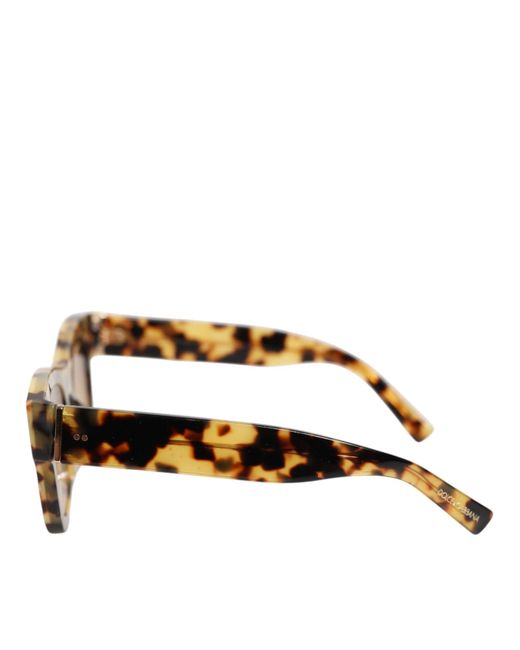 Dolce & Gabbana Natural Dg4379F Tortoiseshell Gradient Acetate Shades Sunglasses
