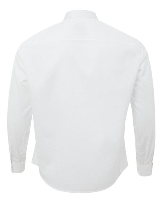 Armani Exchange White Cotton Shirt for men
