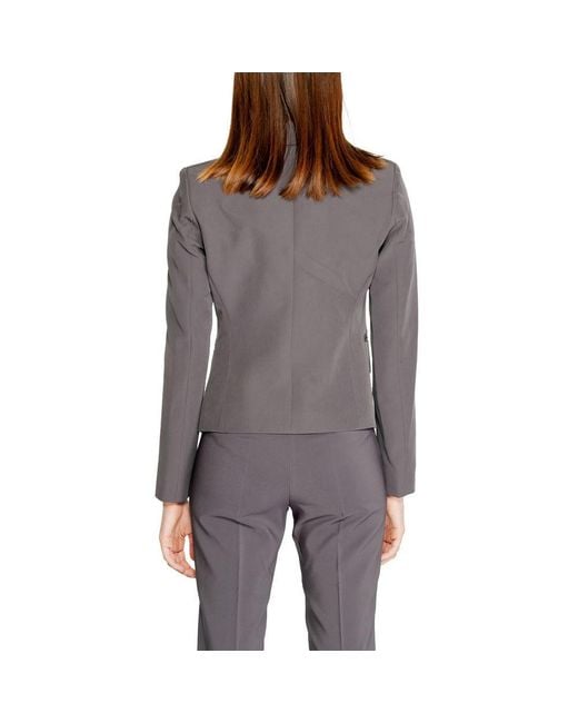 Rinascimento Gray Polyester Suits & Blazer